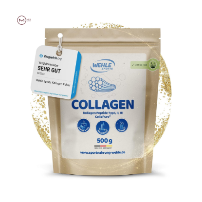 تصویر  پودر کلاژن خالص بدون طعم - Collagen Pulver 500g (Geschmacksneutral)