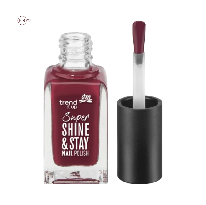 تصویر  لاک ناخن trend IT UP Super Shine & Stay - شماره 767 (Maroon Red)
