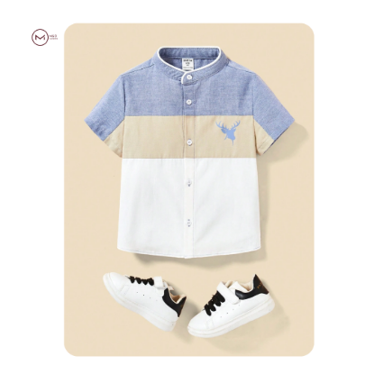 تصویر  پیراهن پسرانه SHEIN Young Boy