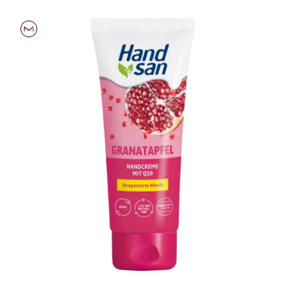 تصویر  کرم دست هندسان با Q10 و انار - Handsan Handcreme Q10 Granatapfel​