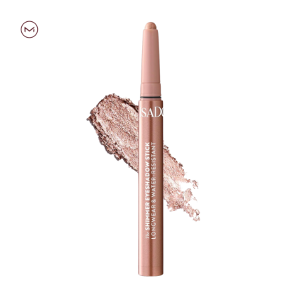 تصویر  سایه چشم و خط چشم ۳ در ۱ ضد آب با قابلیت هایلایترIsaDora شماره 43 طلایی