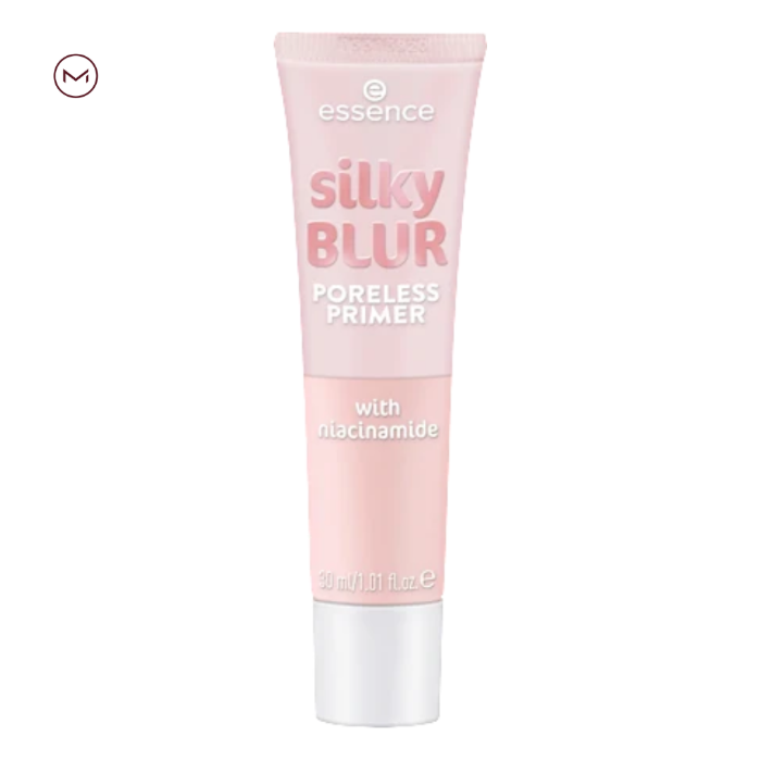 تصویر  پرایمر سیلکی بلور پورلس اسنس با نیاسینامید – Essence Silky Blur Poreless Primer