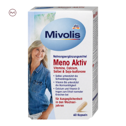 تصویر  کپسول مکمل دوران یائسگی – Mivolis Meno Aktiv Kapseln